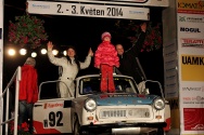 Rallye Český Krumlov: Vyhlášení výsledků